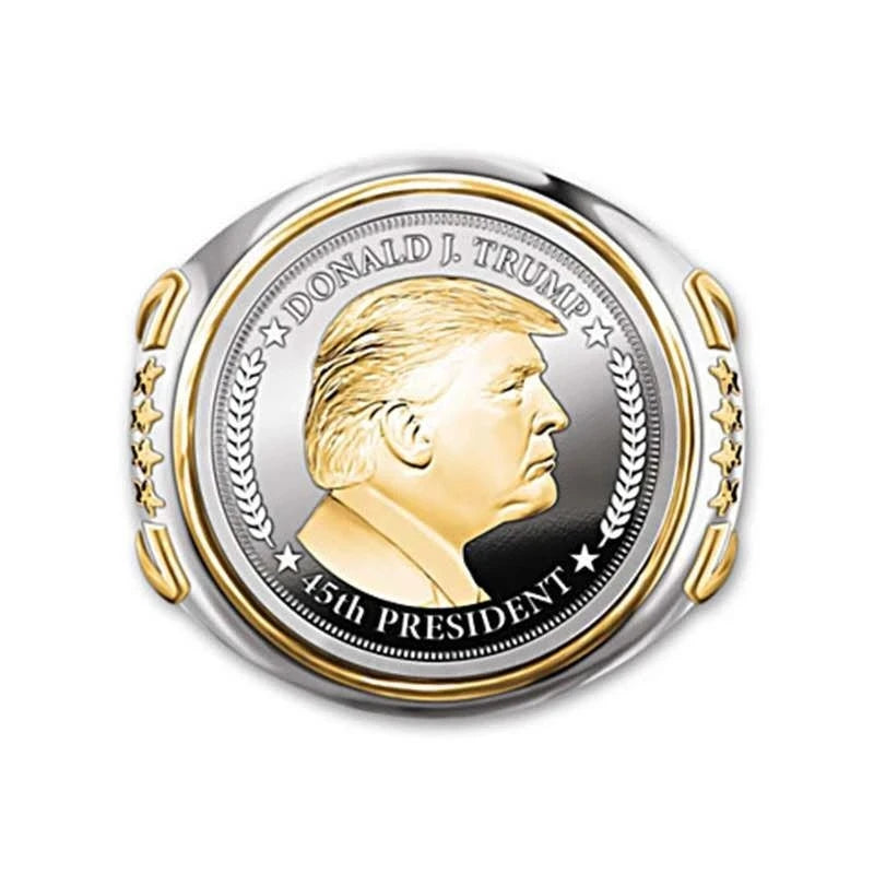 Trump Ring - Make America Great Again Engraved Fashion Jewelry