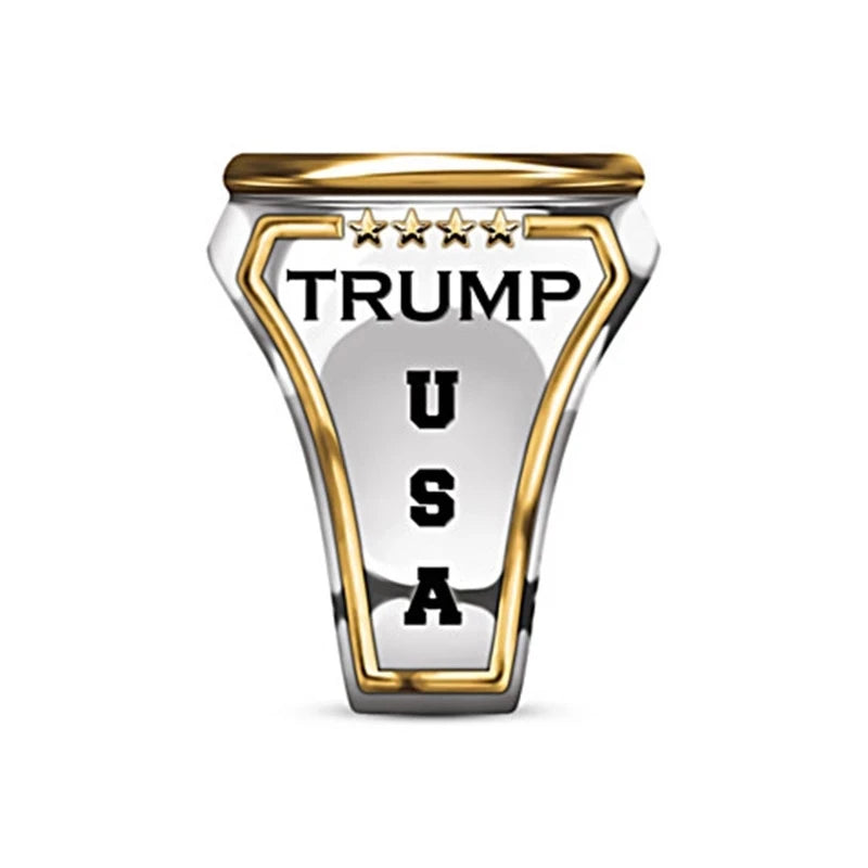 Trump Ring - Make America Great Again Engraved Fashion Jewelry