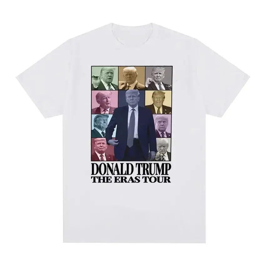 2024 Donald Trump President America T-shirt - Casual USA Leisure Print Tee