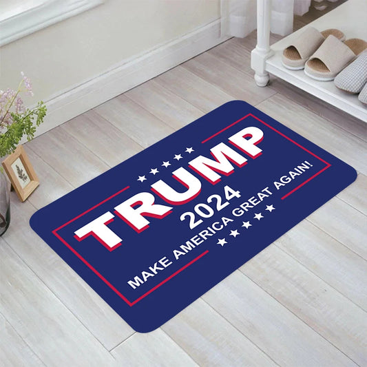 MAKE AMERICA GREAT AGAIN Donald Trump Floor Mat - Kitchen Rug, Aesthetic Room Decoration, Doormat for Entrance, Door, Balcony Carpets