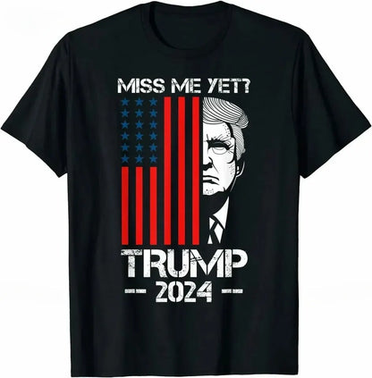 2024 Donald Trump President America T-shirt - Casual USA Leisure Print Tee