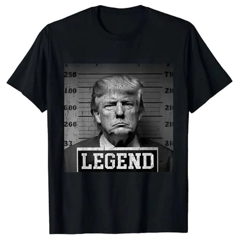 2024 Donald Trump President America T-shirt - Casual USA Leisure Print Tee