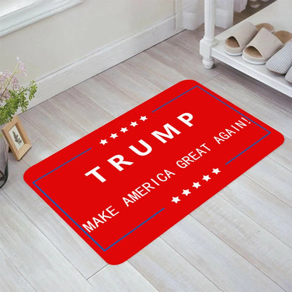 MAKE AMERICA GREAT AGAIN Donald Trump Floor Mat - Kitchen Rug, Aesthetic Room Decoration, Doormat for Entrance, Door, Balcony Carpets