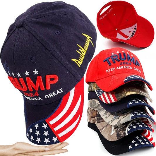 Trump 2024 Hat – Donald Trump ‘Take America Back’ MAGA USA Embroidered Adjustable Baseball Cap