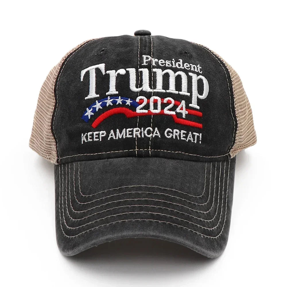 Trump 2024 Hat – Donald Trump ‘Take America Back’ MAGA USA Embroidered Adjustable Baseball Cap