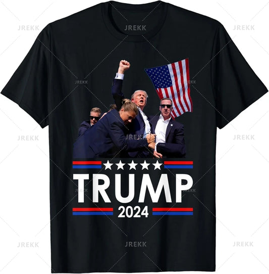 Donald Trump 2024 Election Campaign T-Shirt – Unisex Oversized Short Sleeve Tee