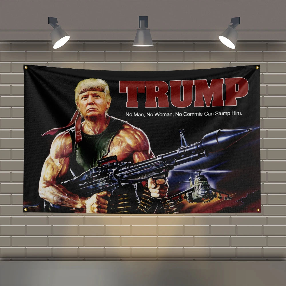 3x5 Ft T-Trump's-Pes Flag – Still Fighting Make America Great Again Trump Flag for Room or Garage Decor