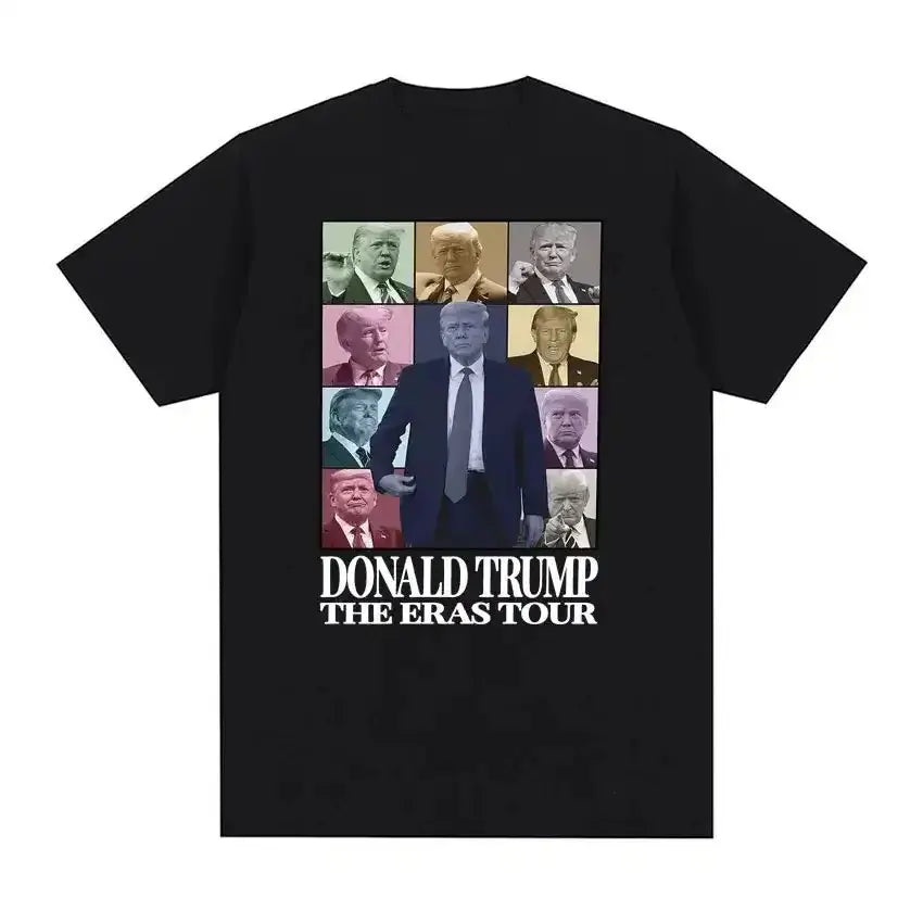 2024 Donald Trump President America T-shirt - Casual USA Leisure Print Tee